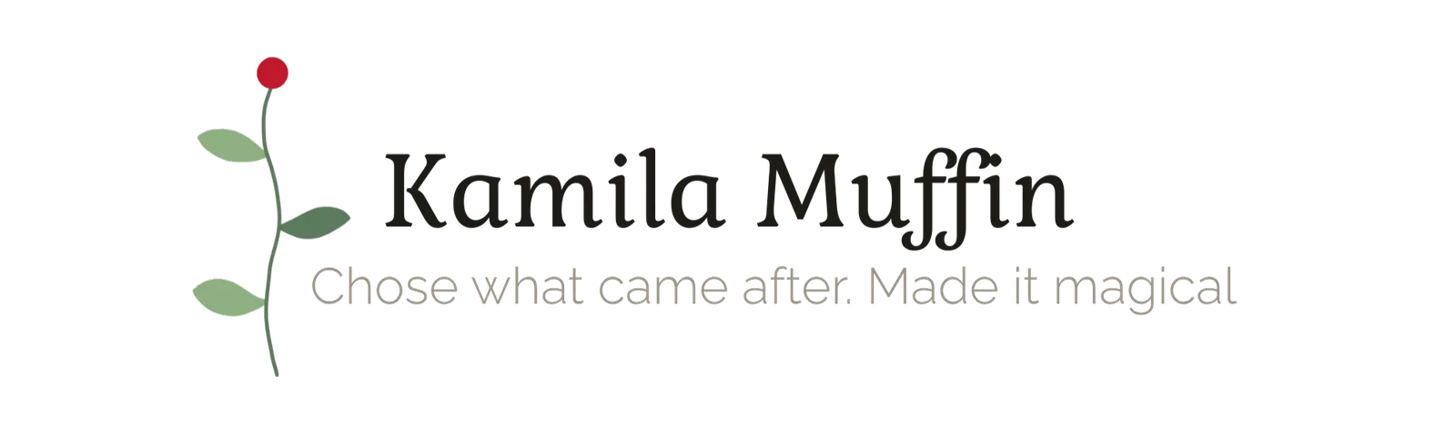 Kamila Muffin Studio Logo - short